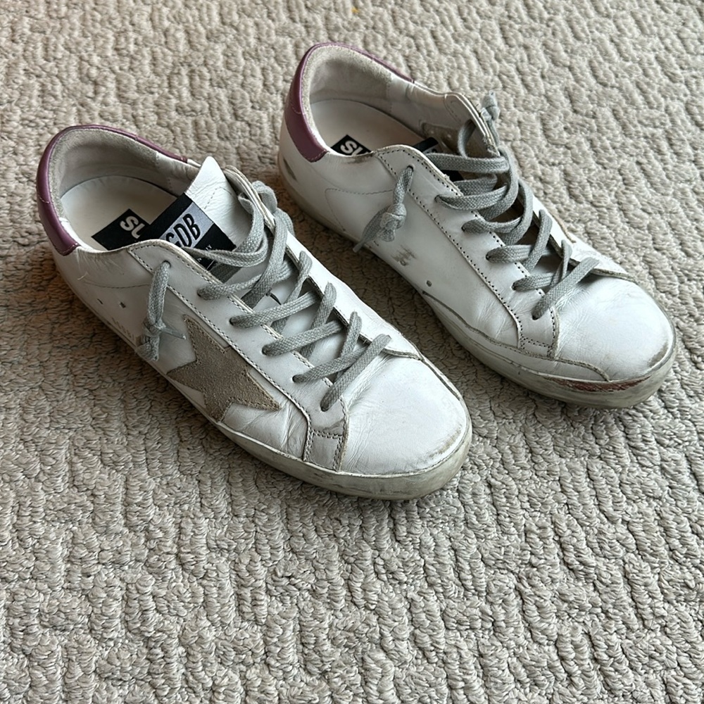 Golden Goose Superstar Sneakers Size 38/US 7 1/2-8
